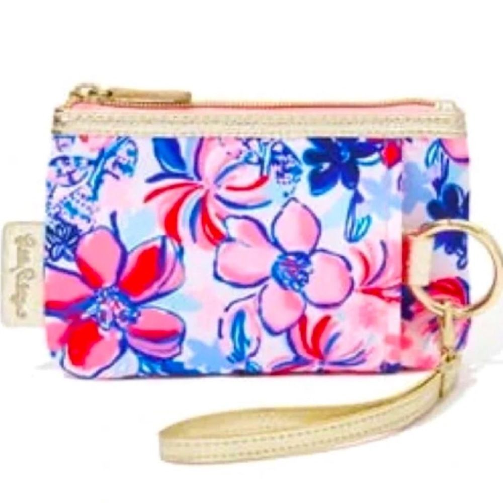 Lilly Pulitzer Wristlet Party Like a Lobstar Wallet